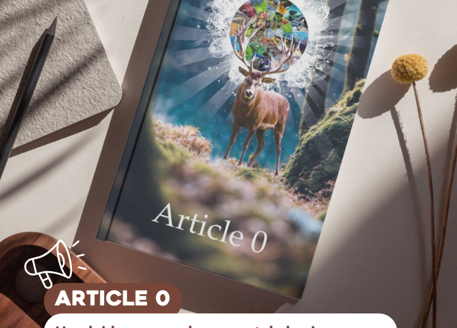 Animal Cross lance son livre « Article 0 » et défend la libre évolution